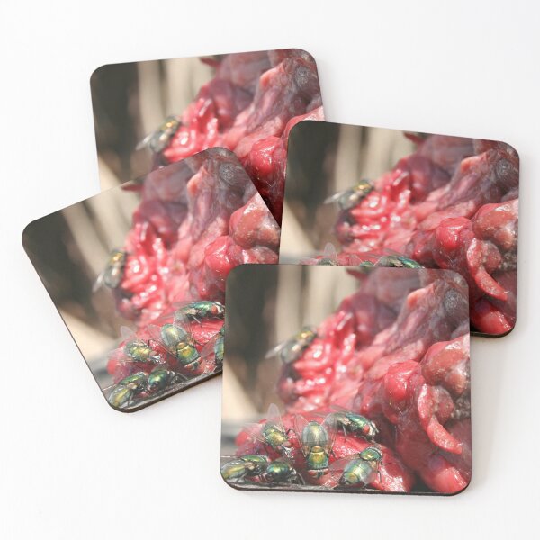 Item preview, Flies on meat. designed and sold by 1CONOCLA5T.