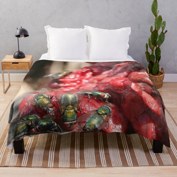 Item preview, Flies on meat. designed and sold by 1CONOCLA5T.