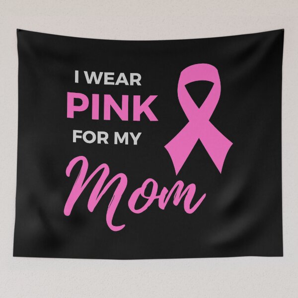 Item preview,  of Cool " Fighting Cancer With Wearing Pink for Our moms "Designe " Designe designed and sold by Best-art.