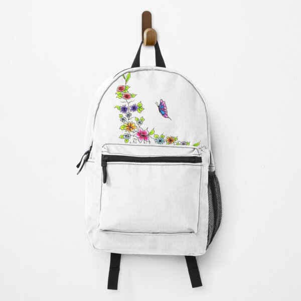 Item preview, Flowers and butterfly designed and sold by Pam Amos.