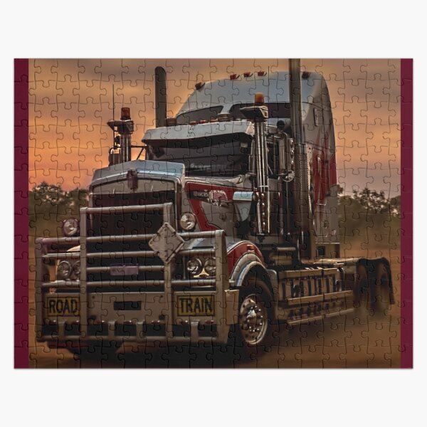 Puzzle 260 pièces : Camion Kenworth W 900