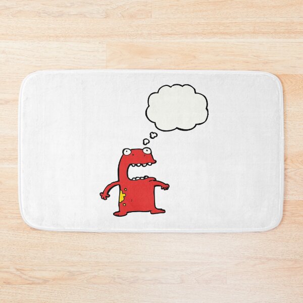 Item preview, Mr Bewildered Red Monster  designed and sold by wildflowerperks.