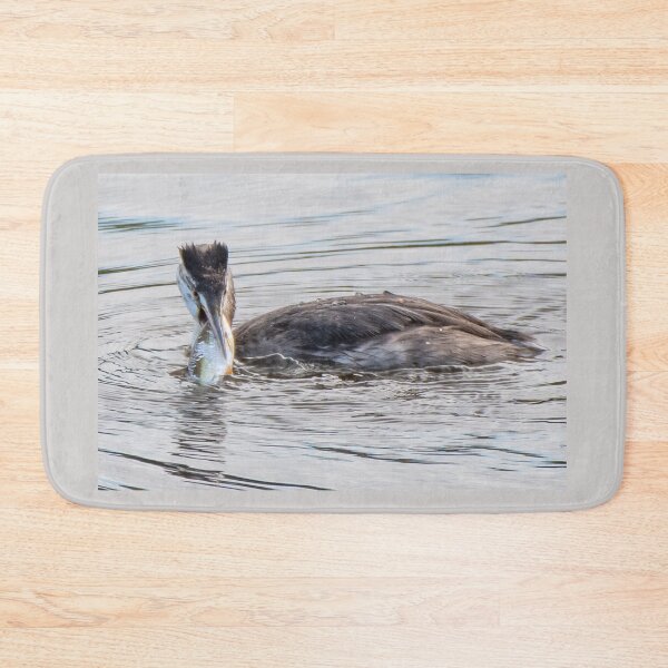 Item preview, young crested grebe designed and sold by tammy mellor.