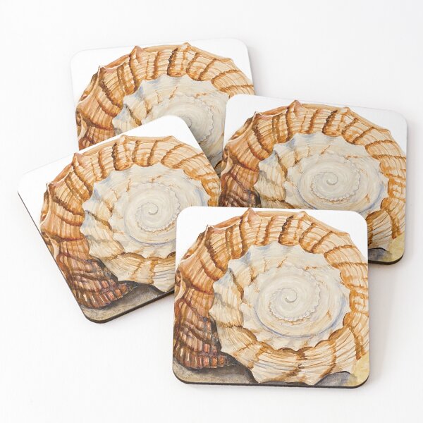 Item preview, Spiral shell tan designed and sold by CeliaArt.