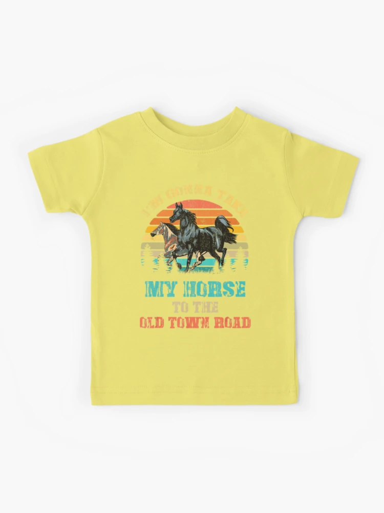 I'm Gonna Take My Horse To The Old Town Road Funny Horse