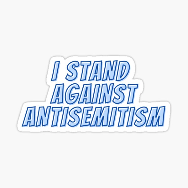 Item preview, I Stand Against Antisemitism designed and sold by Naomi G..