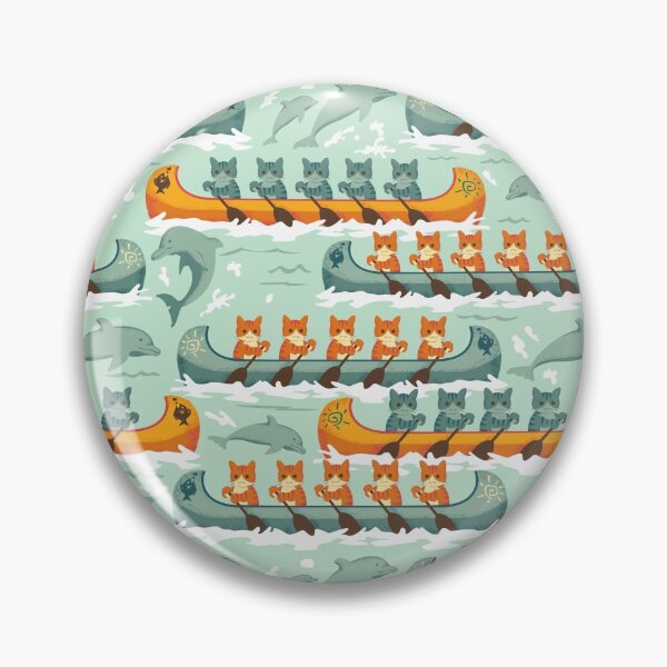 Item preview, Canoe Paddling Race designed and sold by kittyartstudio.