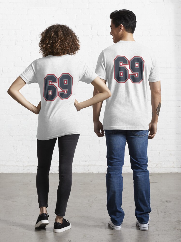 Number 69 Sports Tampa Sixty-Nine Jersey Sticker for Sale by HelloFromAja