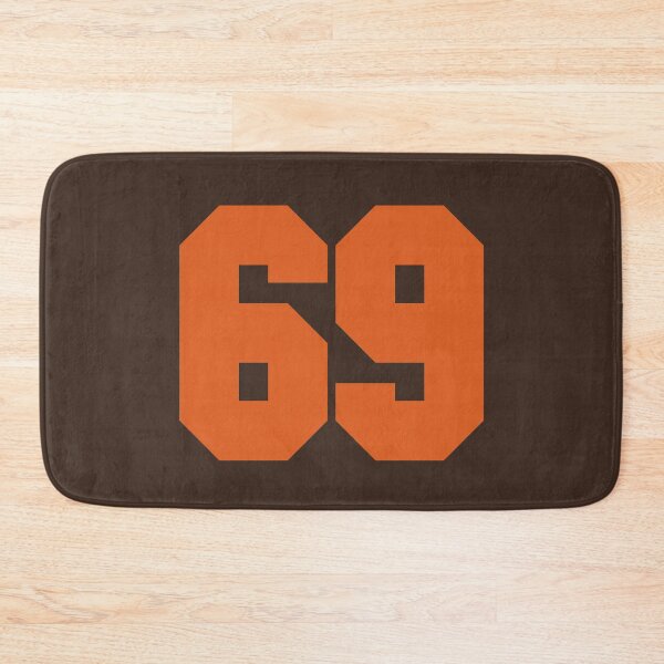 Item preview, 69 Number Cleveland Sports Sixty-Nine Brown Jersey designed and sold by HelloFromAja.