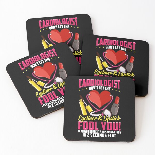 Item preview, Cardiologist Eyeliner & Lipstick Cardiology Gifts designed and sold by Nzgiftsandmore.
