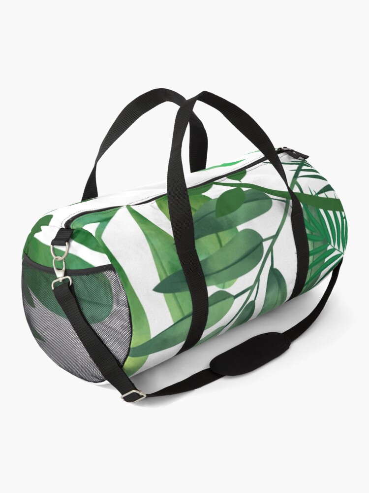 Alternate view of Shades of Green Leafy World Duffle Bag