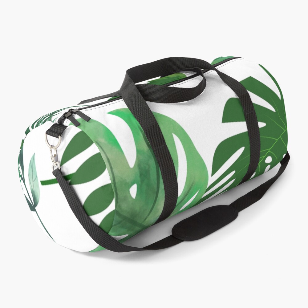 Shades of Green Leafy World Duffle Bag