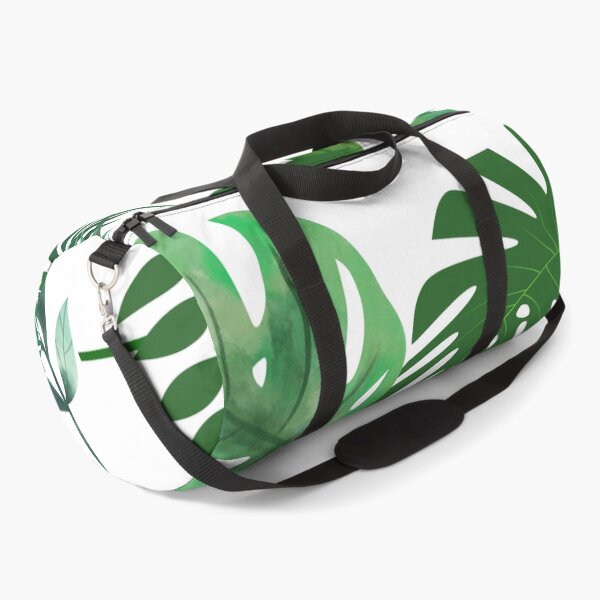 Shades of Green Leafy World Duffle Bag