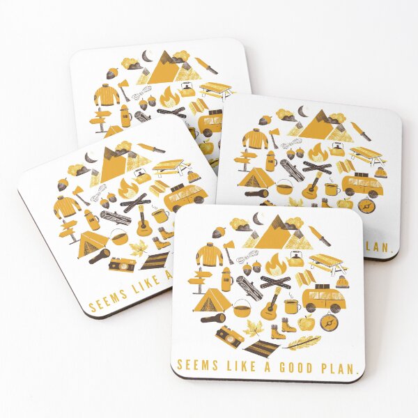 Item preview, Camping, seems like a good plan. designed and sold by PShwetsss.