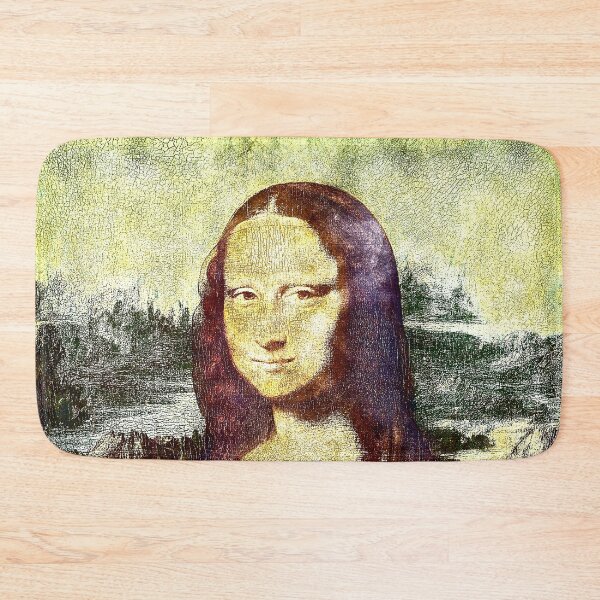 Item preview, Mona Lisa - Leonardo da Vinci Retouch Charcoal Sketching With Color designed and sold by aventi24.