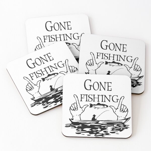 Item preview, Gone fishing designed and sold by jamal-alkhalf.