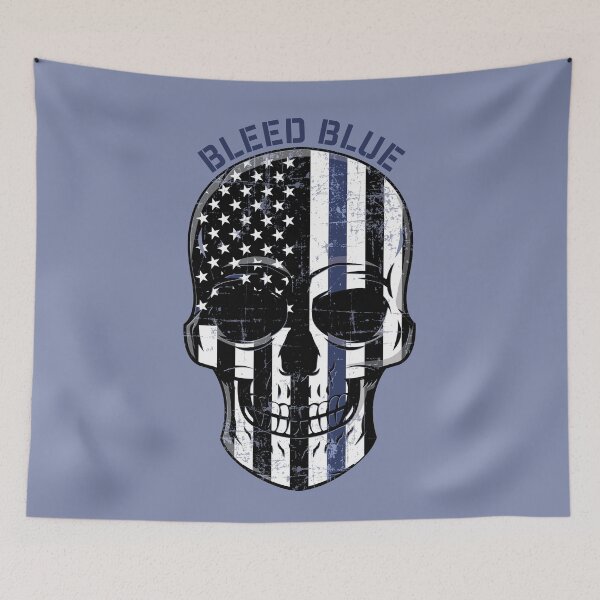 Item preview, Bleed Blue for Police and Law Enforcement Officers designed and sold by Magic-Moon.