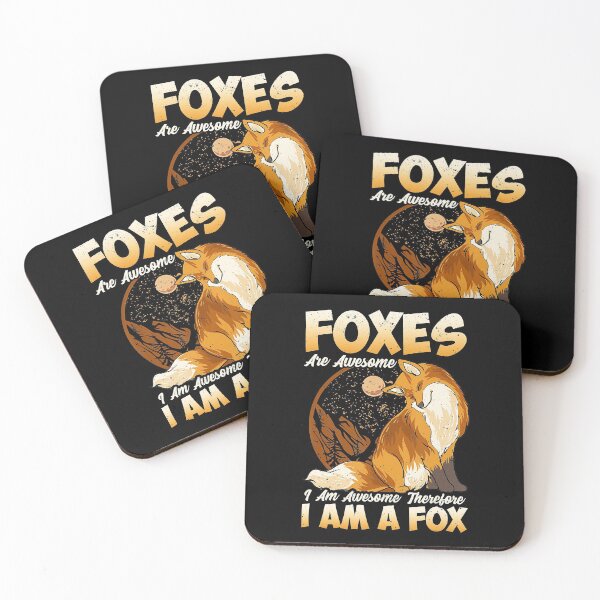 Item preview, Foxes Are Awesome  I Am Awesome Therefore I Am A Fox designed and sold by MagicJohnson22.