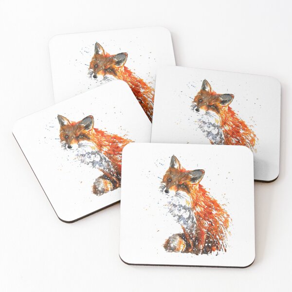 Item preview, Fox, Hand Painted Fox Funny Foxes Lover  designed and sold by MagicJohnson22.