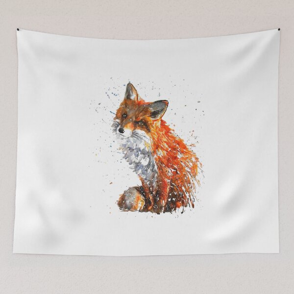 Item preview, Fox, Hand Painted Fox Funny Foxes Lover  designed and sold by MagicJohnson22.