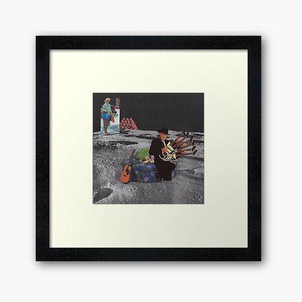 Dietro il palco... Framed Art Print