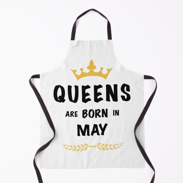 Item preview, Queens are born in May - Black/Gold designed and sold by trivella.