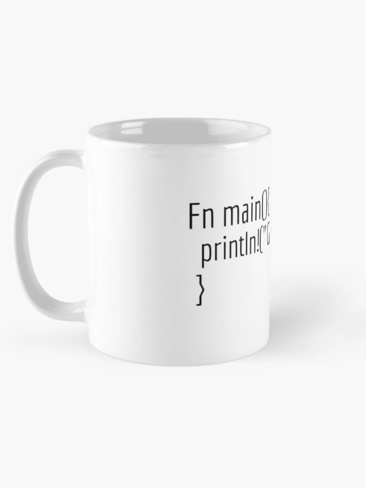 Thumbnail 5 of 6, Coffee Mug,  rustlang code programming designed and sold by mioom.