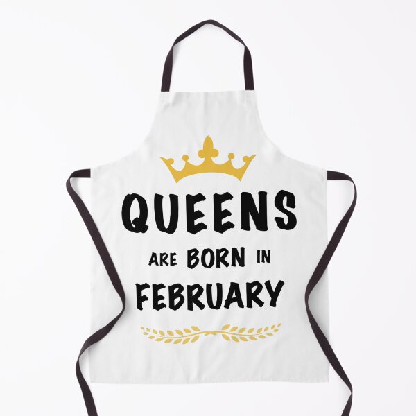 Item preview, Queens are born in February - Black/Gold designed and sold by trivella.