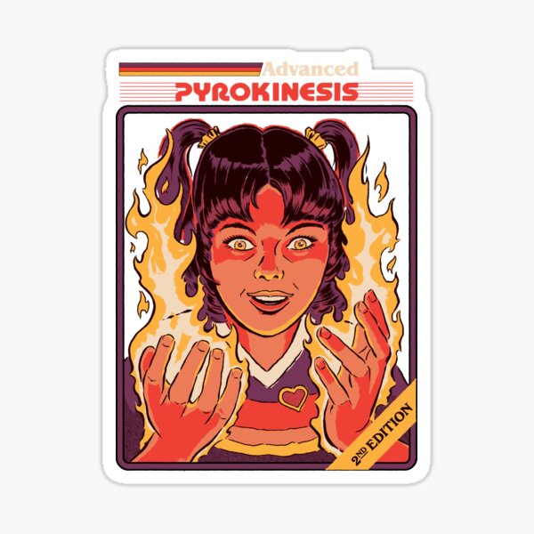 Advanced Pyrokinesis Sticker