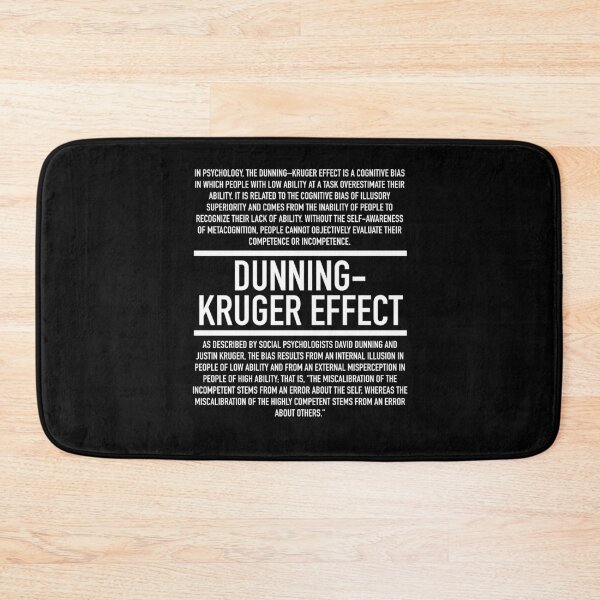 Item preview, Dunning Kruger Effect Defined designed and sold by HiddenVerb.