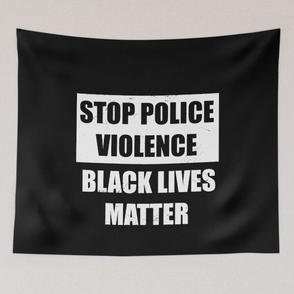 Item preview, Stop Police Violence | Black Lives Matter designed and sold by LushCatDesign.