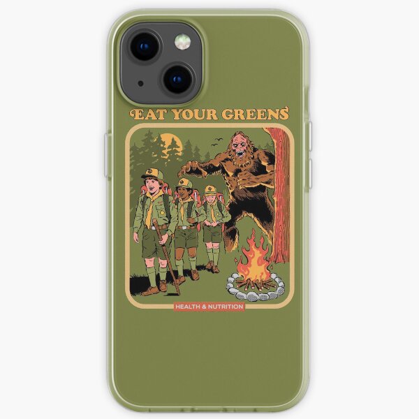 Eat Your Greens iPhone Soft Case