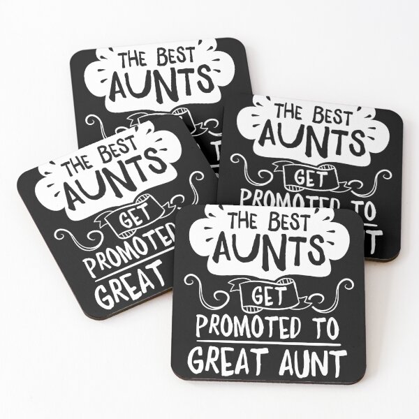Item preview, Funny Great Aunt Gift design | Only Best Aunts Are Promoted print designed and sold by Lisbob.
