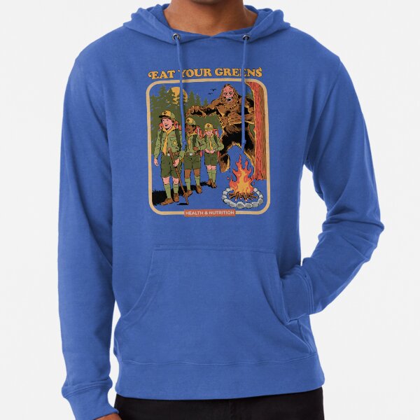 Iss deine Grünen Leichter Hoodie