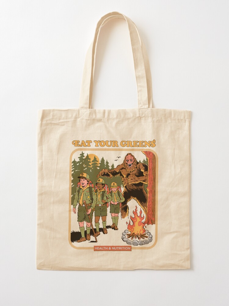 Alternate view of Eat Your Greens Tote Bag