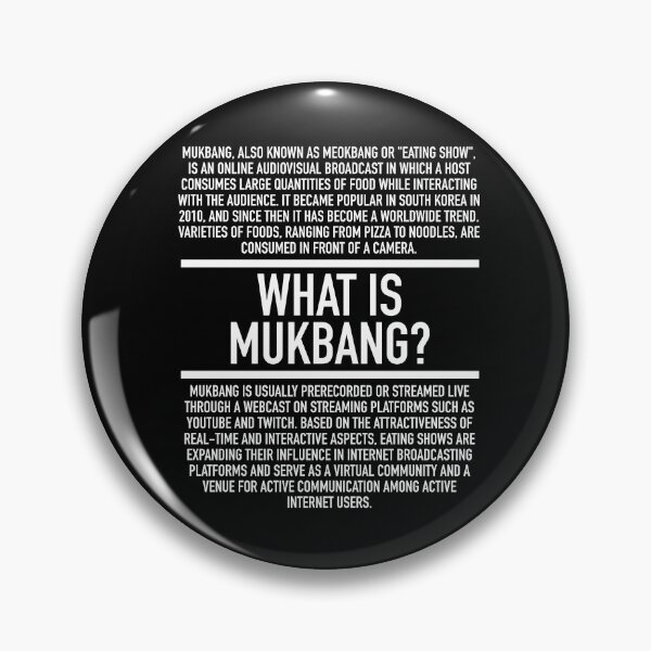 Item preview, Mukbang Defined designed and sold by HiddenVerb.