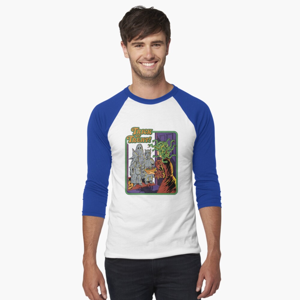 Item preview, Baseball ¾ Sleeve T-Shirt designed and sold by stevenrhodes.