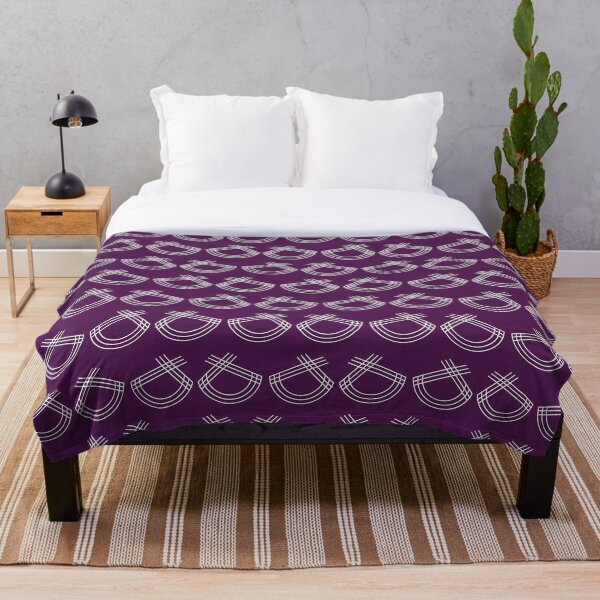 Item preview, Morado con diseño geométrico blanco designed and sold by shadowbright.