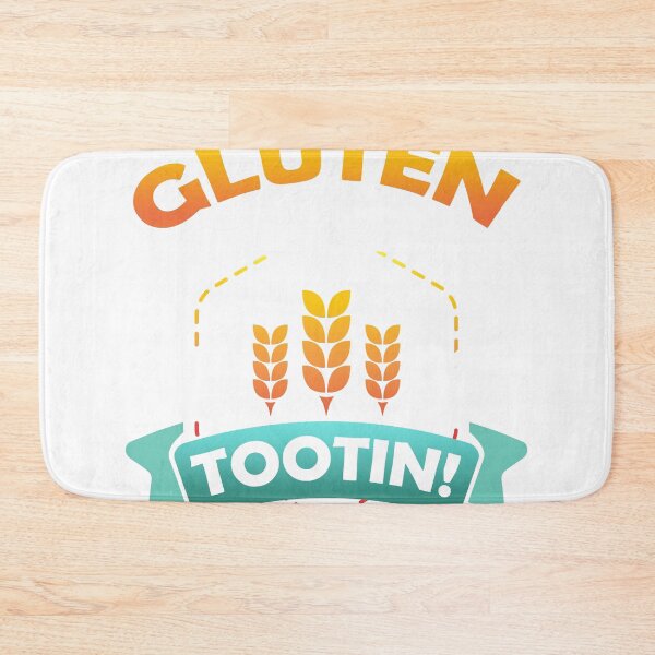 Artikelvorschau, Gluten Tootin Lustiges glutenfreies Witzdesign | Gluten Witze Witze drucken entworfen und verkauft von Lisbob.