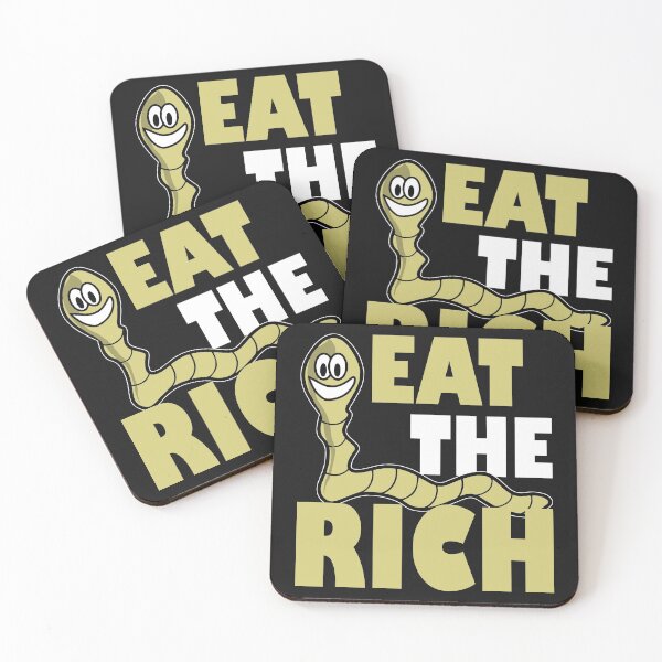 Item preview, Eat The Rich Worm On A String designed and sold by printondemand13.