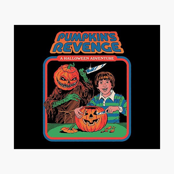 Pumpkins Revenge Photographic Print