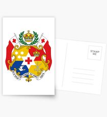 Coat of Arms of Tonga Postcards