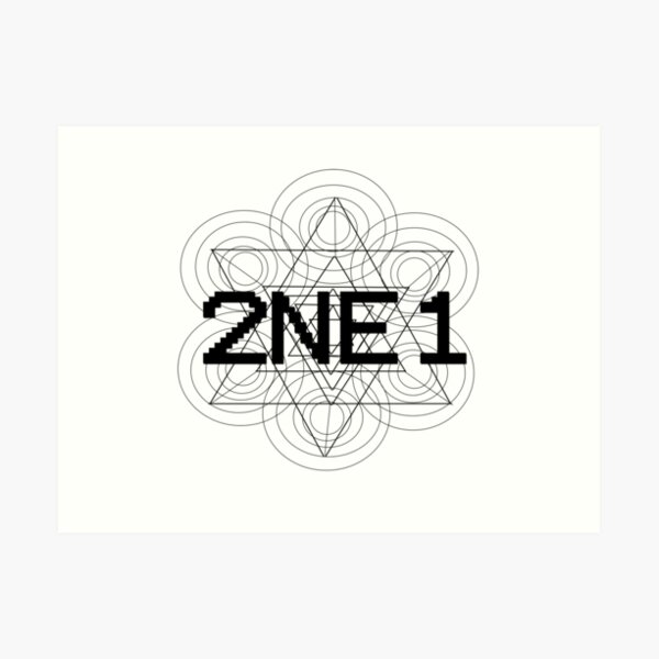 2ne1 Black Art Print By Ewwgerms Redbubble