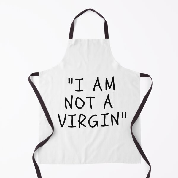 Item preview, Funny White Lies Quotes- I AM NOT A VIRGIN designed and sold by The Little Wood Cottage.