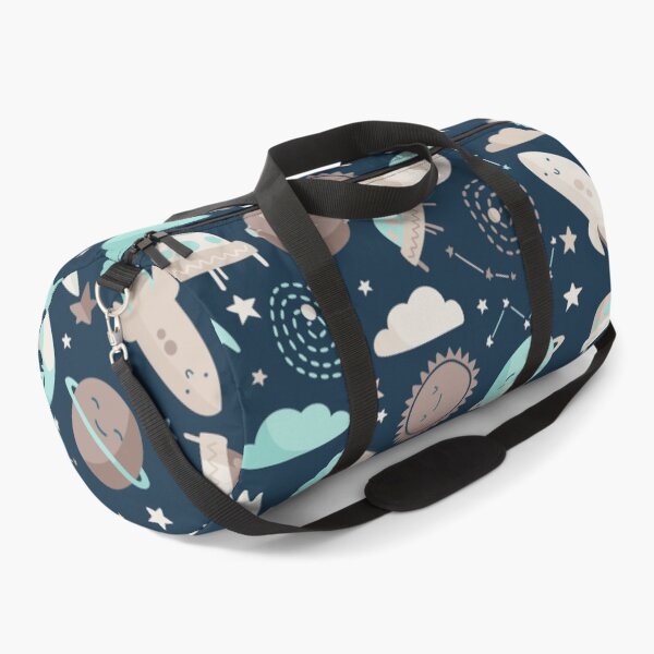 Item preview, Space ships and planets pattern - code blue designed and sold by Clumsy Prints.