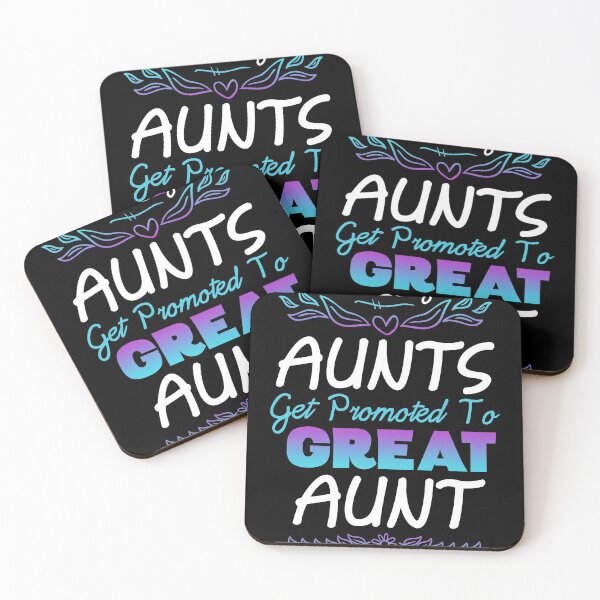 Item preview, Funny Great Aunt Gift design | Only Best Aunts Are Promoted product designed and sold by Lisbob.