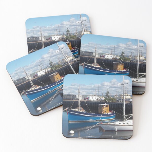 Item preview, Great harbour Greenock Inverclyde Boats docked designed and sold by Scottish Photography .