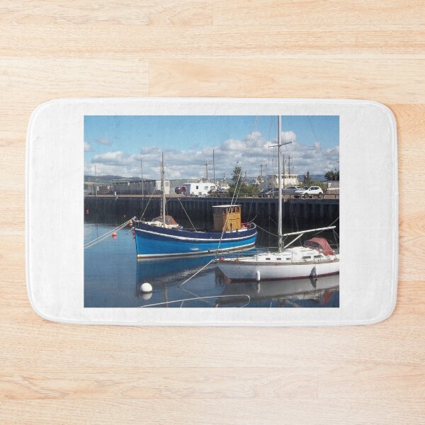 Item preview, Great harbour Greenock Inverclyde Boats docked designed and sold by Scottish Photography .