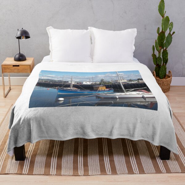 Item preview, Great harbour Greenock Inverclyde Boats docked designed and sold by Scottish Photography .