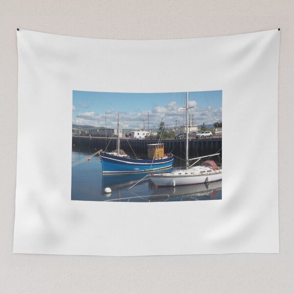 Item preview, Great harbour Greenock Inverclyde Boats docked designed and sold by Scottish Photography .